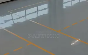 Traditional Warehouse Epoxy Flooring Area