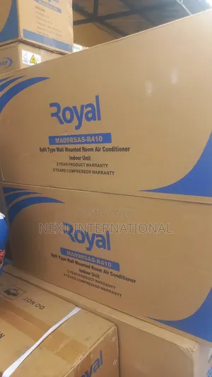 Royal 1hp Air-Conditioner Split Low Voltage With Installation Kits