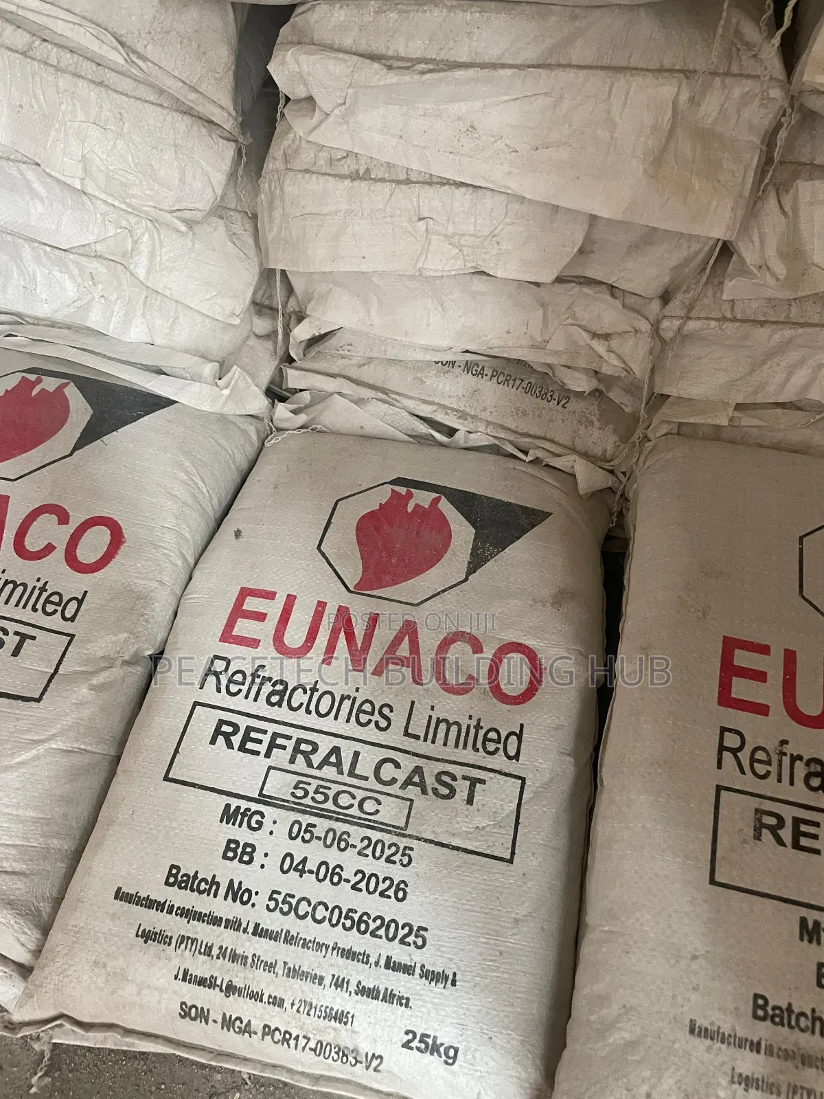 Eunaco Refractory Fireproof Cement