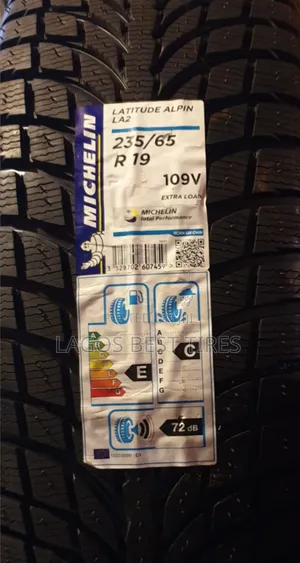 Brand New Michelin Latitude Alpin La2 - 235/65 R19 109v Xl