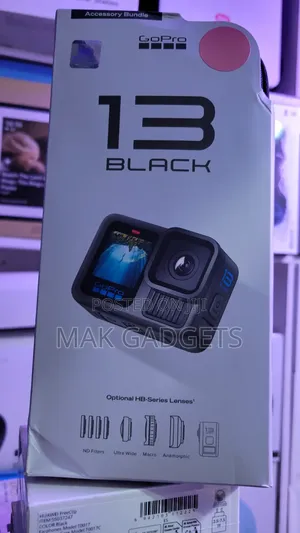 Gopro 13 Black Waterproof 5. Action Camera With Front Screen