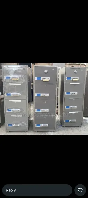 Four Drawing Fireproof Safe Cabinet
