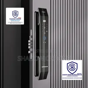 Premium Keyless Entry Door Lock – Sleek Black Finish