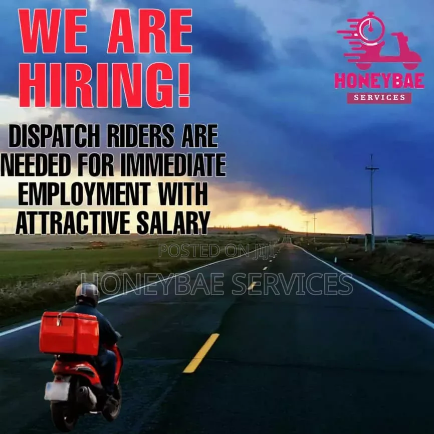 Vacancy for Dispatch Rider
