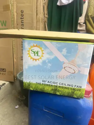 Solar Ceiling Fan (Energy Saving) Long Blade