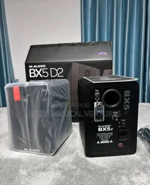 M-Audio Bx5 D2 Studio Monitor Speaker Black Colour With Quality Sound.