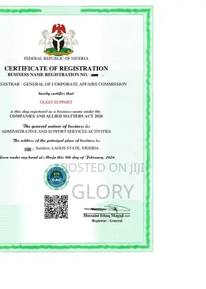 Cac Business Name Registration