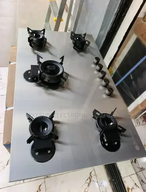 Original Newcastle Built-in Flips Up Stainless Steel 5 Burners Gas Hob