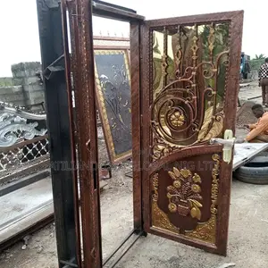 Wrought Iron Snail Door