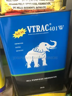 3kg Tin Of Vtrac 401w Super Stick High-tech Adhesive