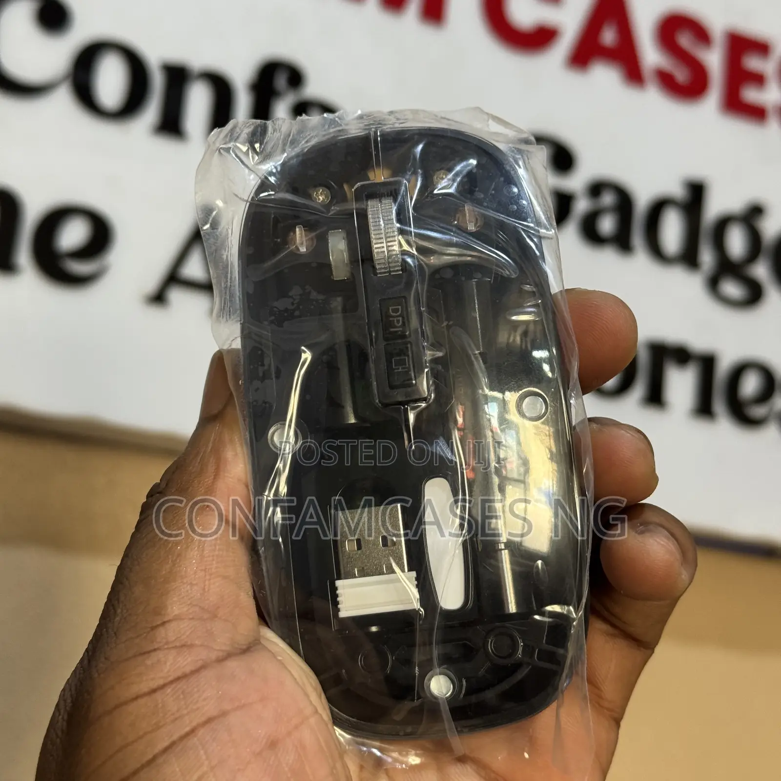 Transparent Rechargeable Wireless Bluetooth Mouse