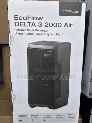 Ecoflow Delta 3 2000 Air Portable Solar Generator Ups