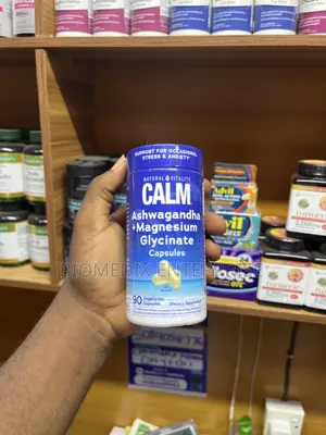 Calm Ashwagandha +Magnesium Glycinate Capsules