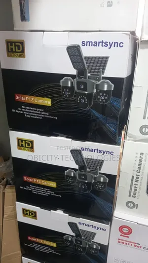 Triple-Lens 4g Solar-Powered PTZ Security Camera