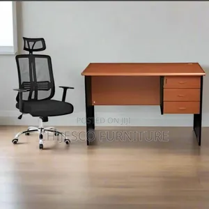 Secretary Office Table Chair