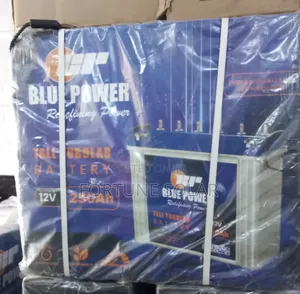 Blue Power 250ah Tubular Battery Long Lasting Acid