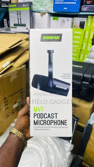 Shure Mv7 Podcast Microphone