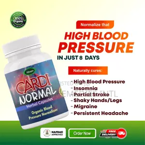 Control High Blood Pressure Naturally With Cardinormal Capsules