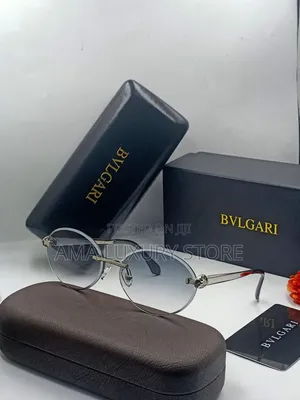 Bvlgari Luxury Rimless Glasses