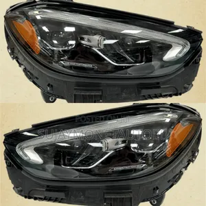 Mercedes Benz C300 206 Front Light Head Lamp Complete Set