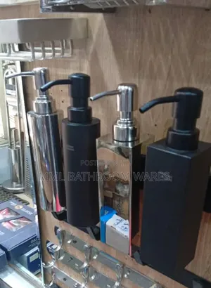Stainless Steel Wall Hung Soap Dispenser Pump