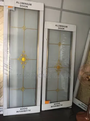 750. Aluminum Toilet and Bathroom Door Gold -Gold