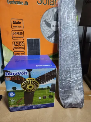 Powerful Duravolt Ac/Dc Ceiling Fan 56" Inches Blade