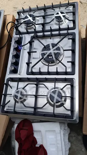 Stainless Steel 5 Burner Gas