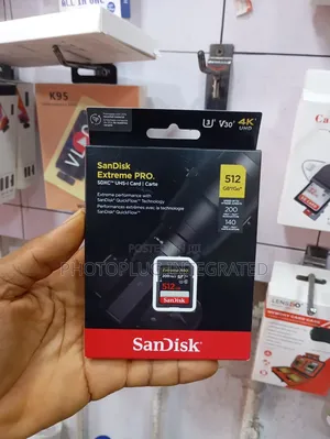 512gb Sd Memory Card 200mb/S Sandisk Extreme Pro