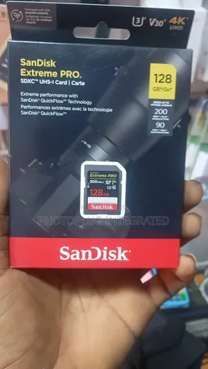 512gb Sd Memory Card 200mb/S Sandisk Extreme Pro
