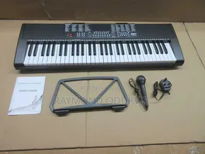 61keys Teaching Type Keyboard Piano With Adapter and Book Hanger