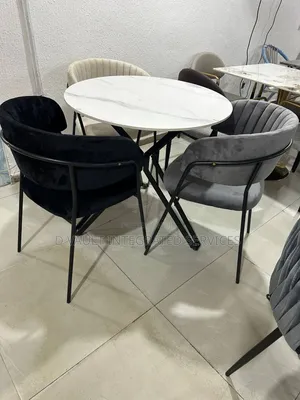 Modern 3 Seater Marble Dining