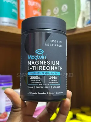 Sports Research Magnesium L-Threonate 2000mg- Supports Brain Health