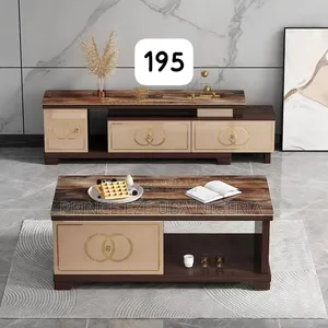 Set of Center Table and Television Stand