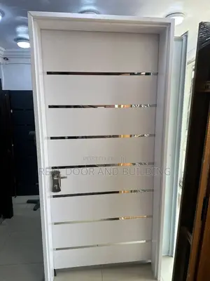 High Quality White Israeli Security Door (89ags)