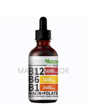 Nusava Liquid Vitamin B Complex Drops 60ml