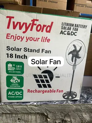 Lithium Solar Fans