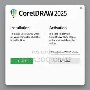 Coredraw 2025 Product Key Genuine and Permanent