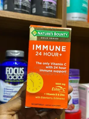 Nature's Bounty Immune 24 Hour +,Vitamin C With From Ester-C,1000mg