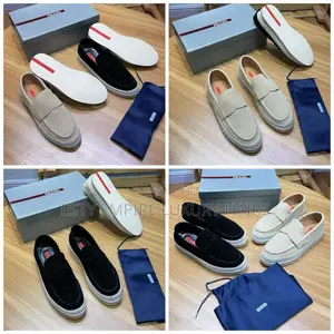 New Prada Espadrille Men Loafers