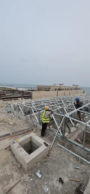 LGS Galvanized Steel Trusses Fabricator