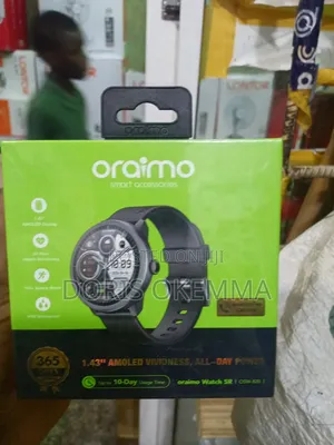 Oraimo Watch 5r (Osw-820) 1.43" Amoled Smartwatch Wireless Hd Calling
