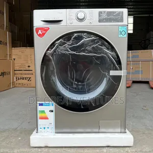 Brand New Lg 9kg Front Loader Automatic Washing Machine√Silver Colour√