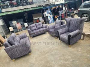 6 Seaters Executive Sofa Fabric Couch.