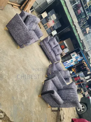 Six Seaters Fabric Sofa Couch.