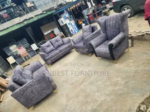 Grey 6 Seaters Sofa Chairs Available for Sale.