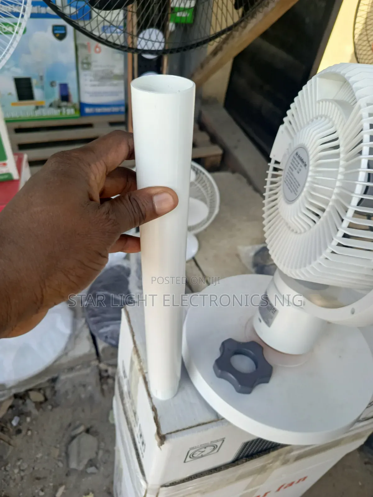 Air Fan Adjustable Height