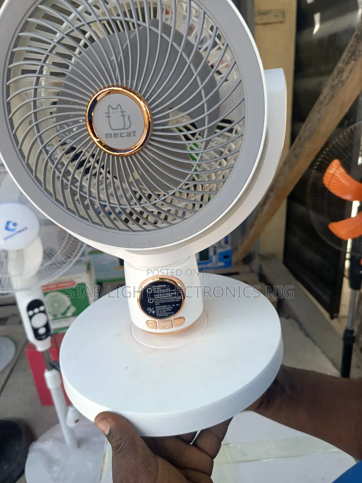 Air Fan Adjustable Height