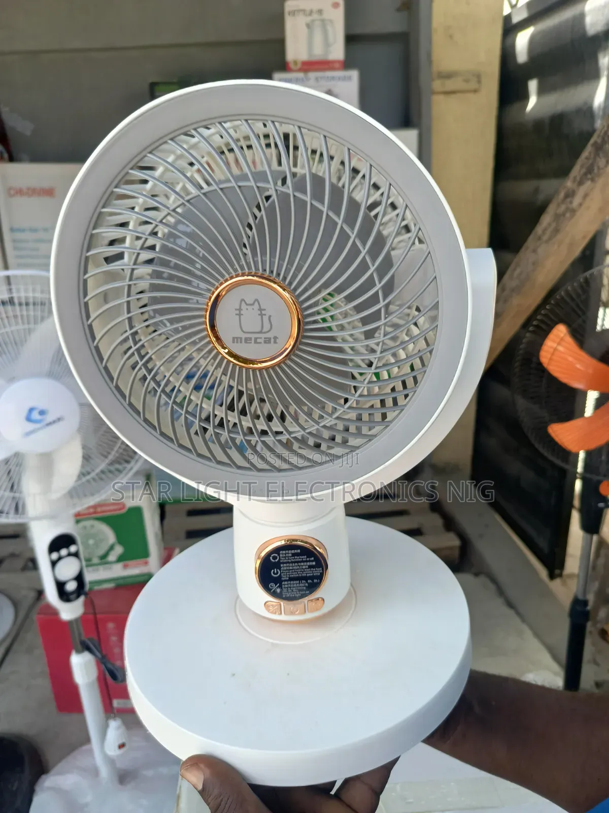 Air Fan Adjustable Height