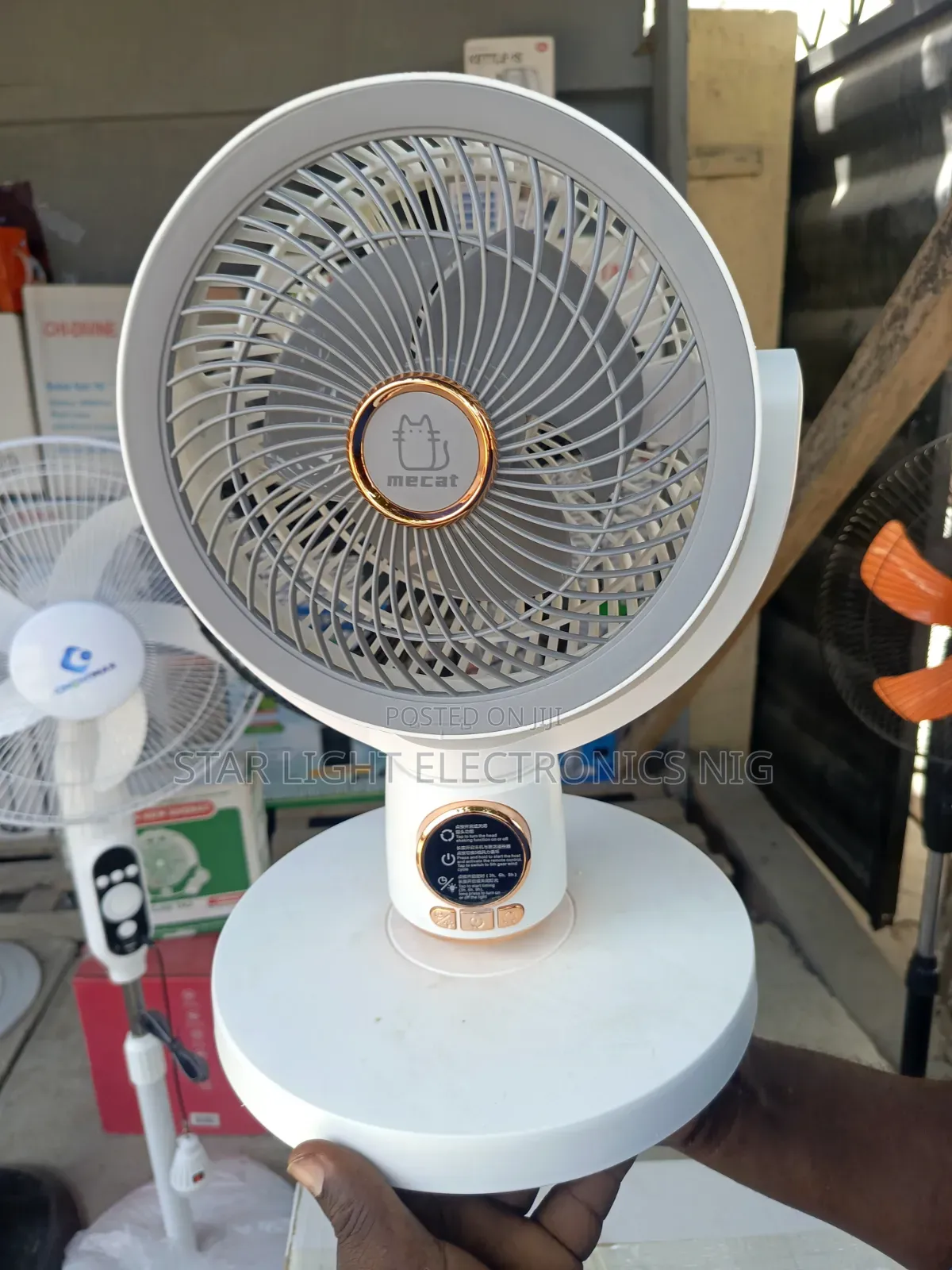 Air Fan Adjustable Height